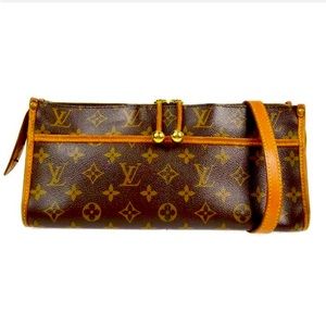Auth Louis Vuitton Monogram Popincourt Long Shoulder Cross Bag